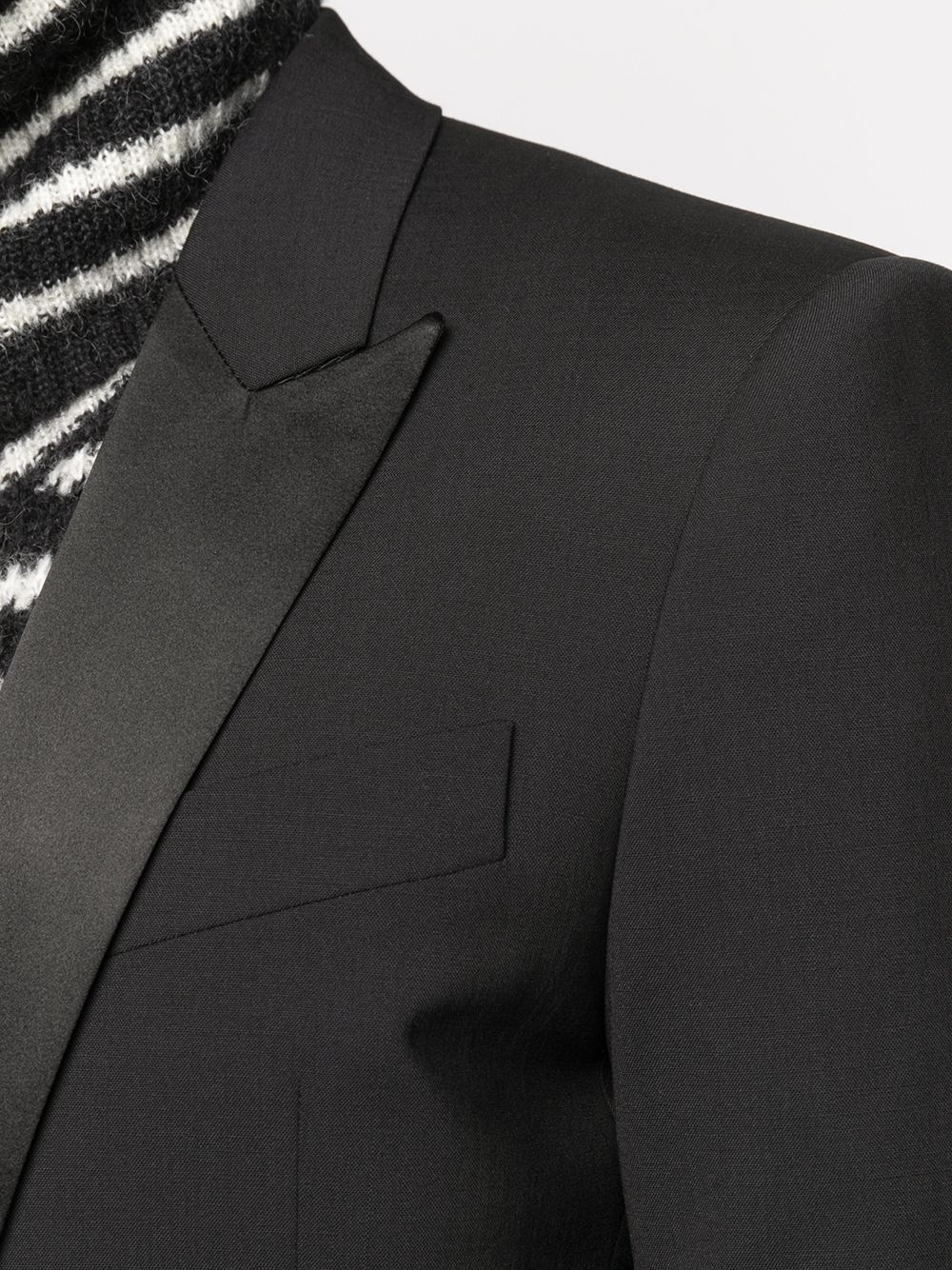 notched lapel dinner jacket - 5