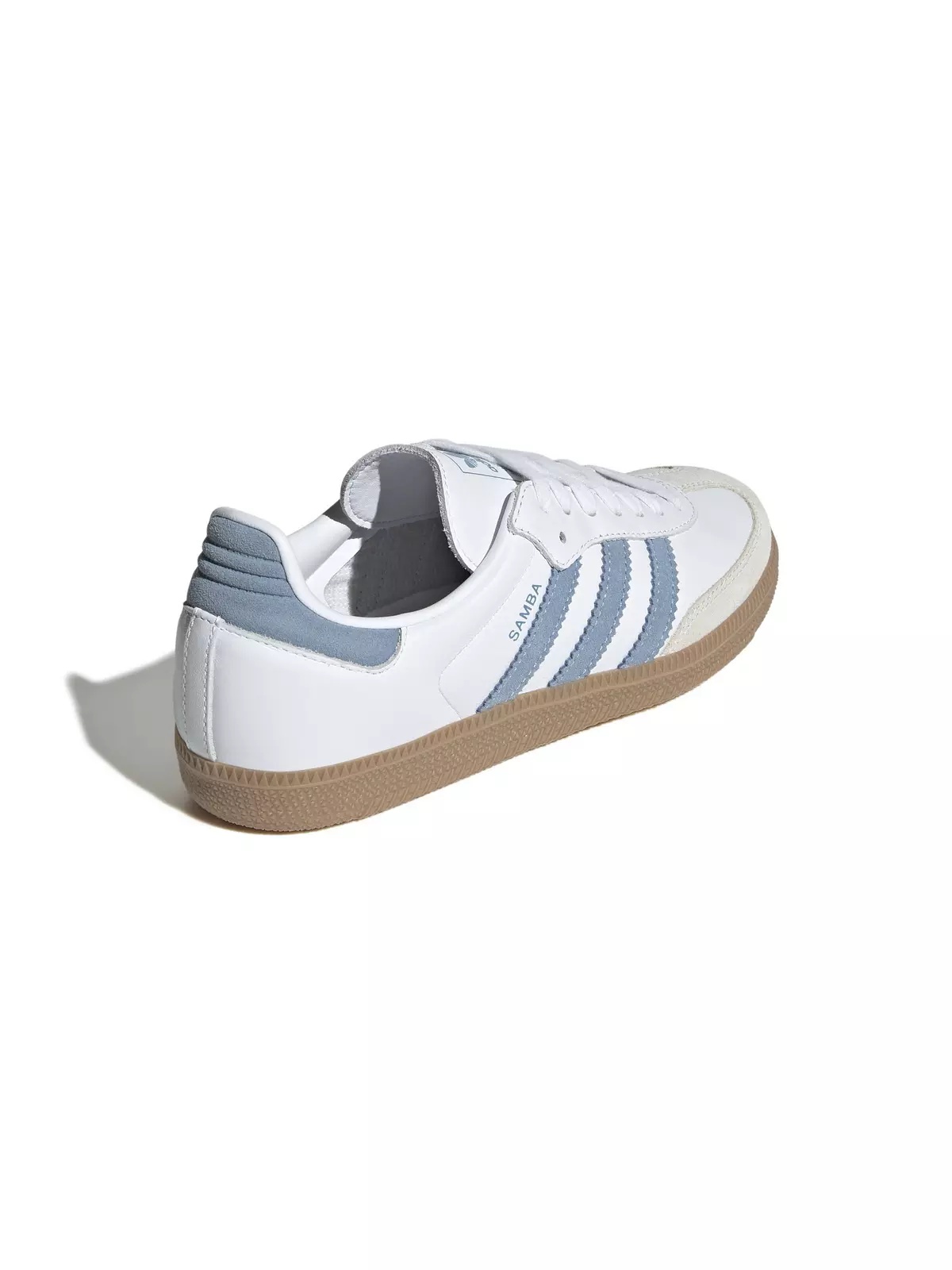 Originals Samba "Cloud White/Alumina/Ash Blue" Women's Shoe - 5