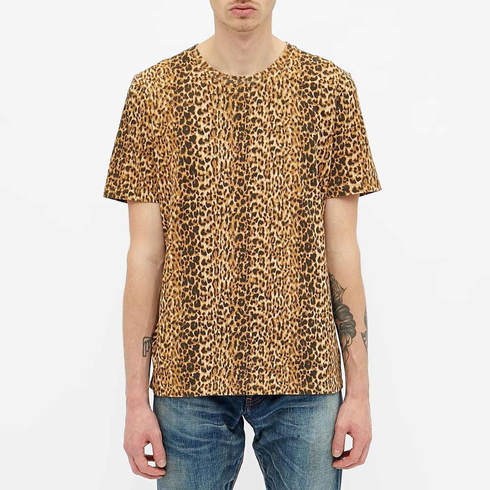 Saint Laurent Leopard Print Tee - 5