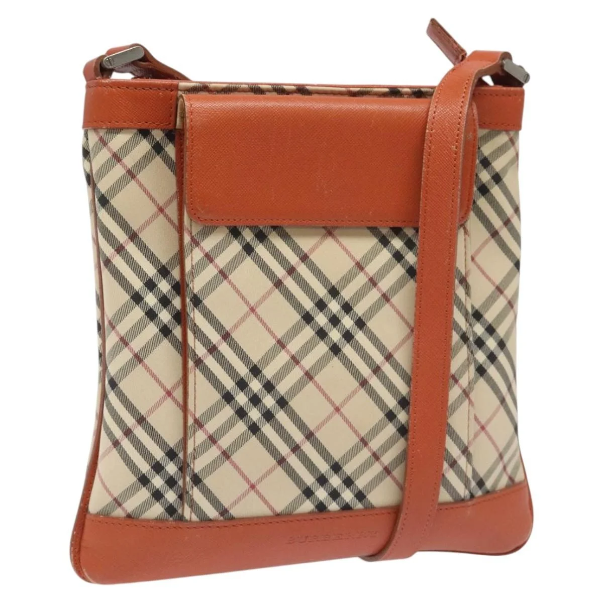 Burberry Nova Check Shoulder Bag Canvas Beige - 1