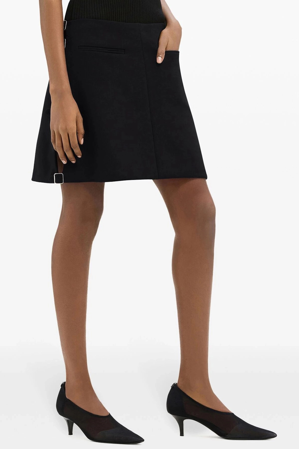 'Multi Sangle Wool Mini' skirt - 2