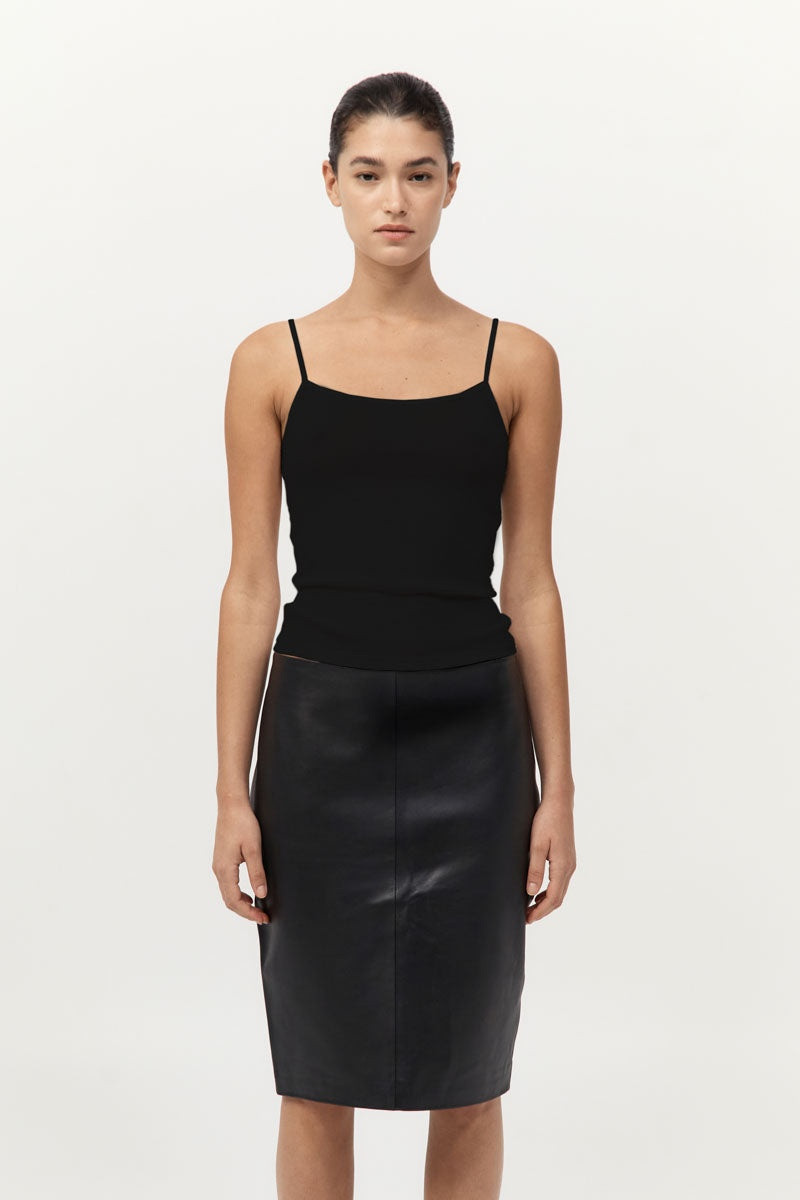 Baby Wool Cami - Black 2