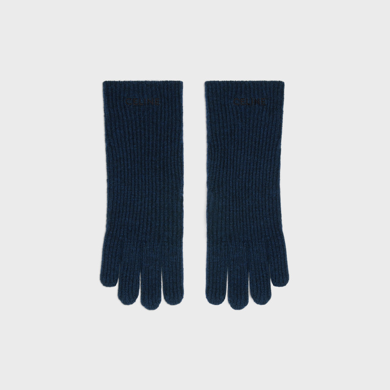 CELINE GLOVES in heritage cashmere 1