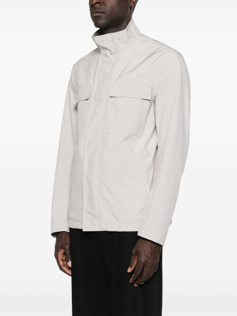 high-neck chest-pocket jacket 3
