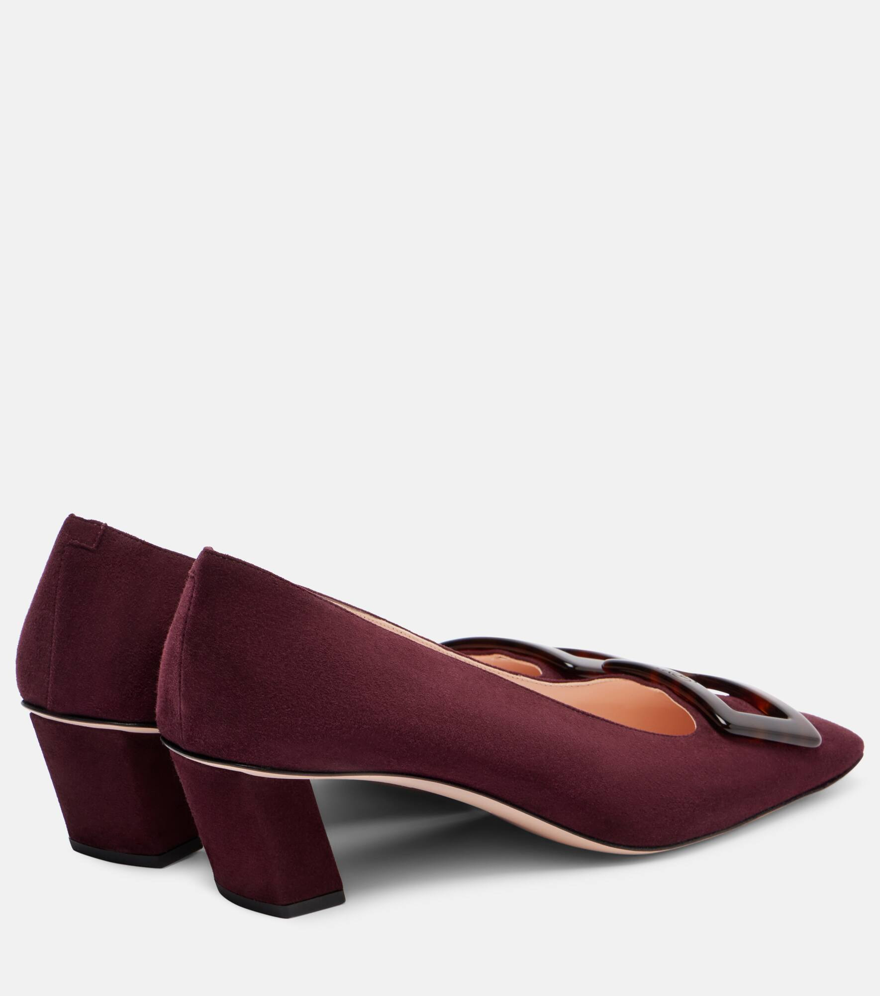 Belle Vivier 45 suede pumps - 2