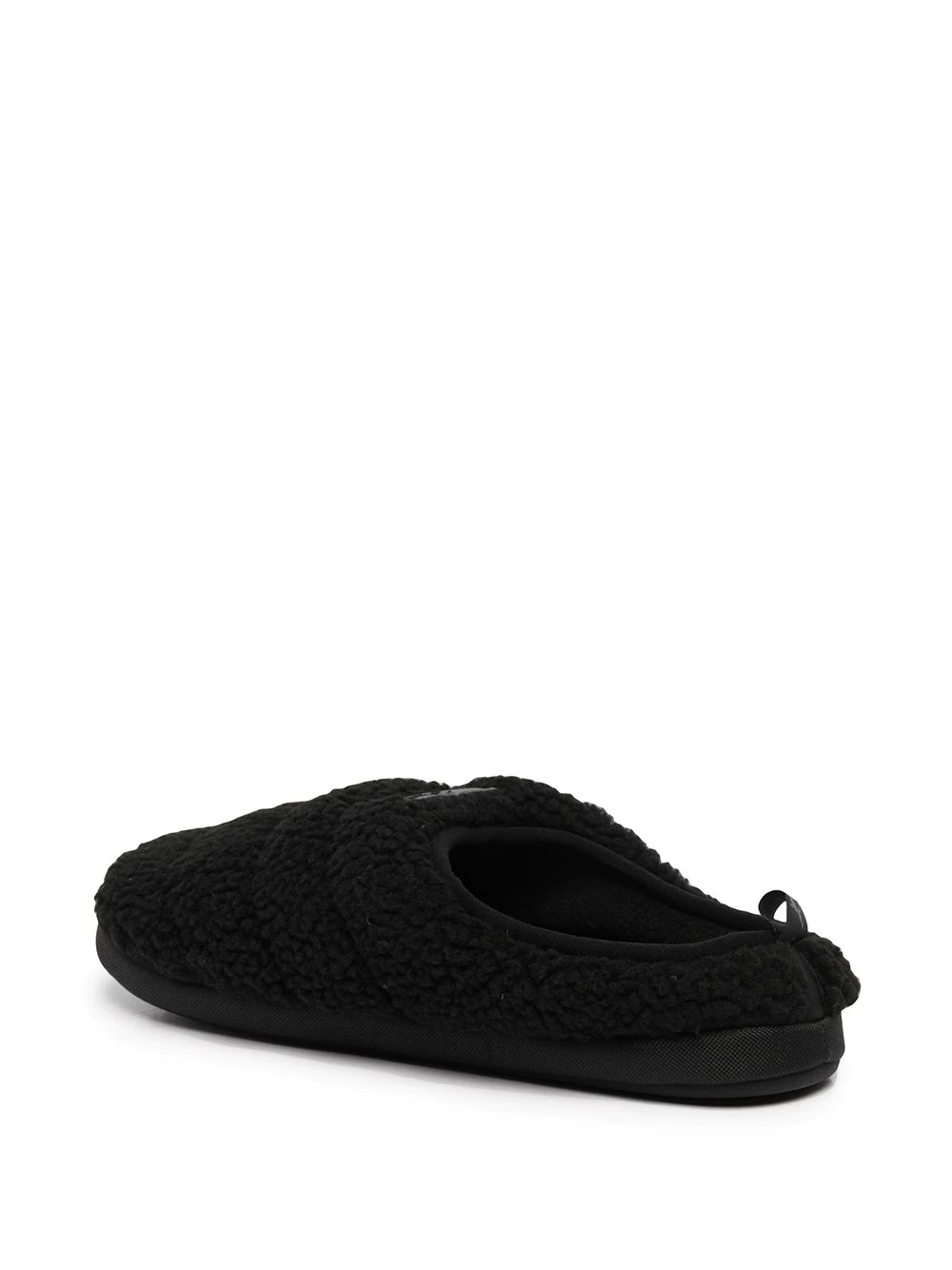 Scuff faux-shearling slippers - 3