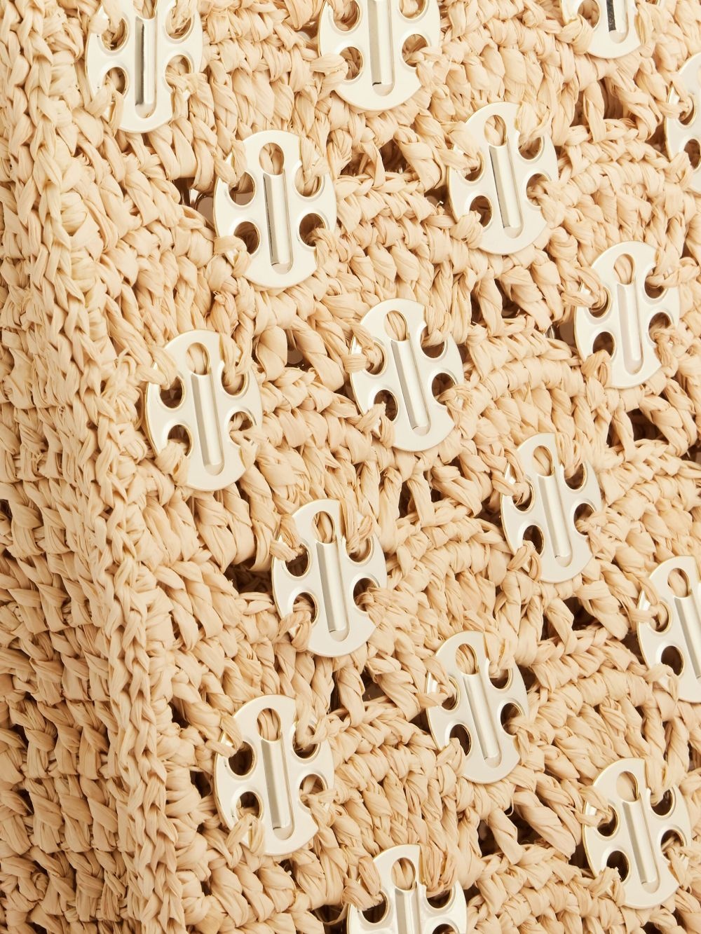 Iconic 1969 raffia shoulder bag - 5