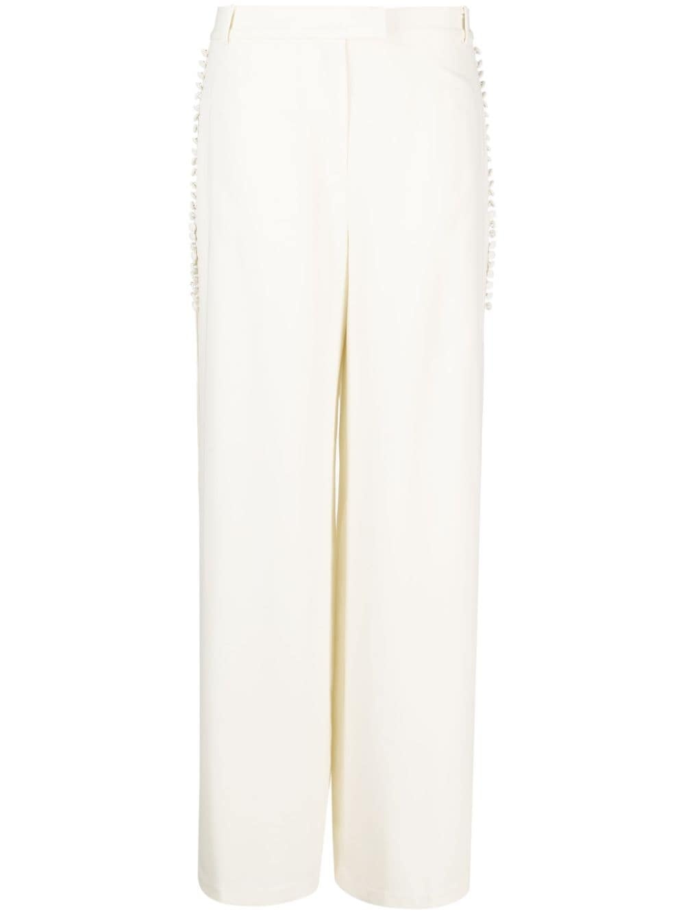 Blossom pleated tailored trousers - 1