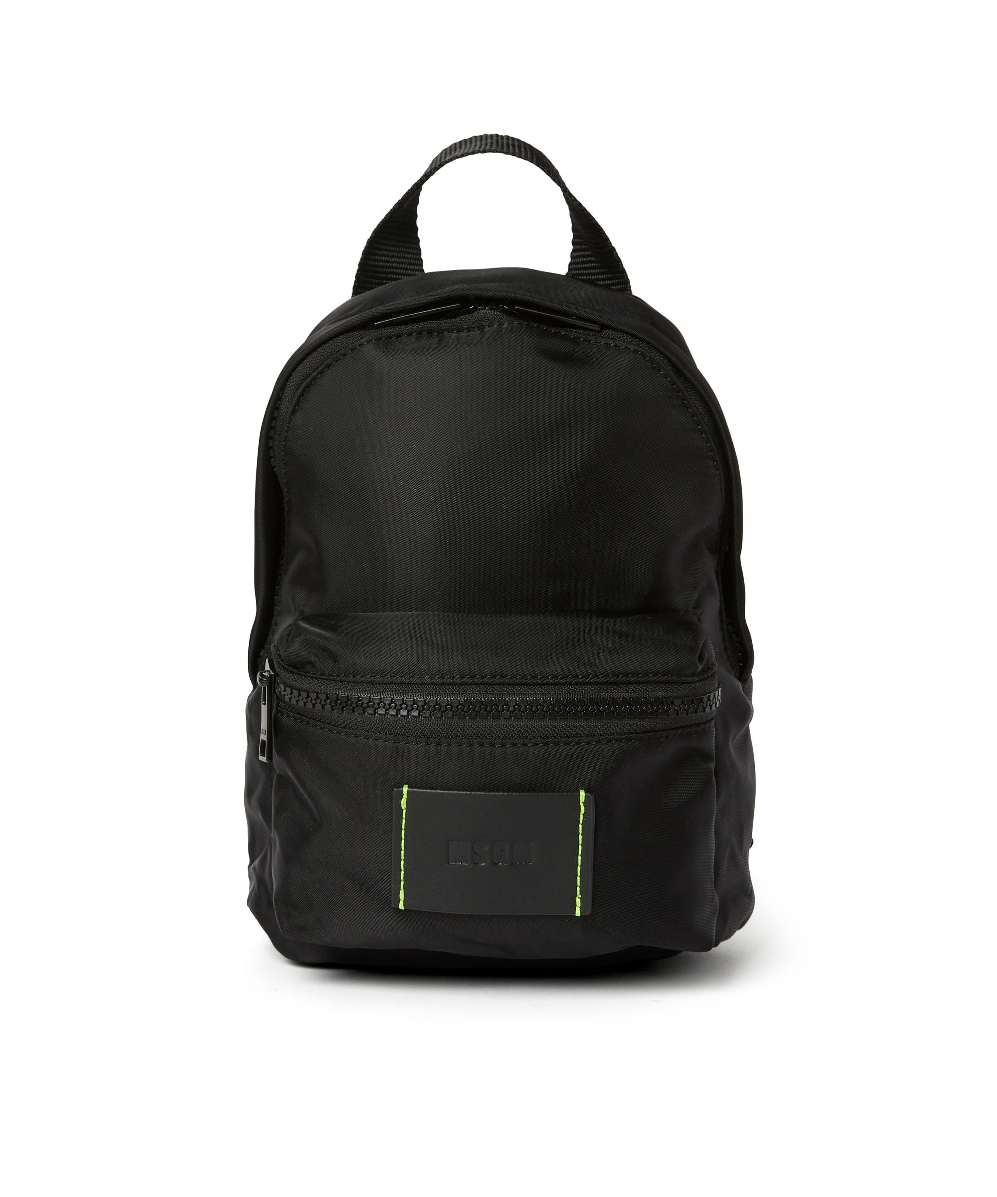 MSGM signature nylon mini backpack - 1