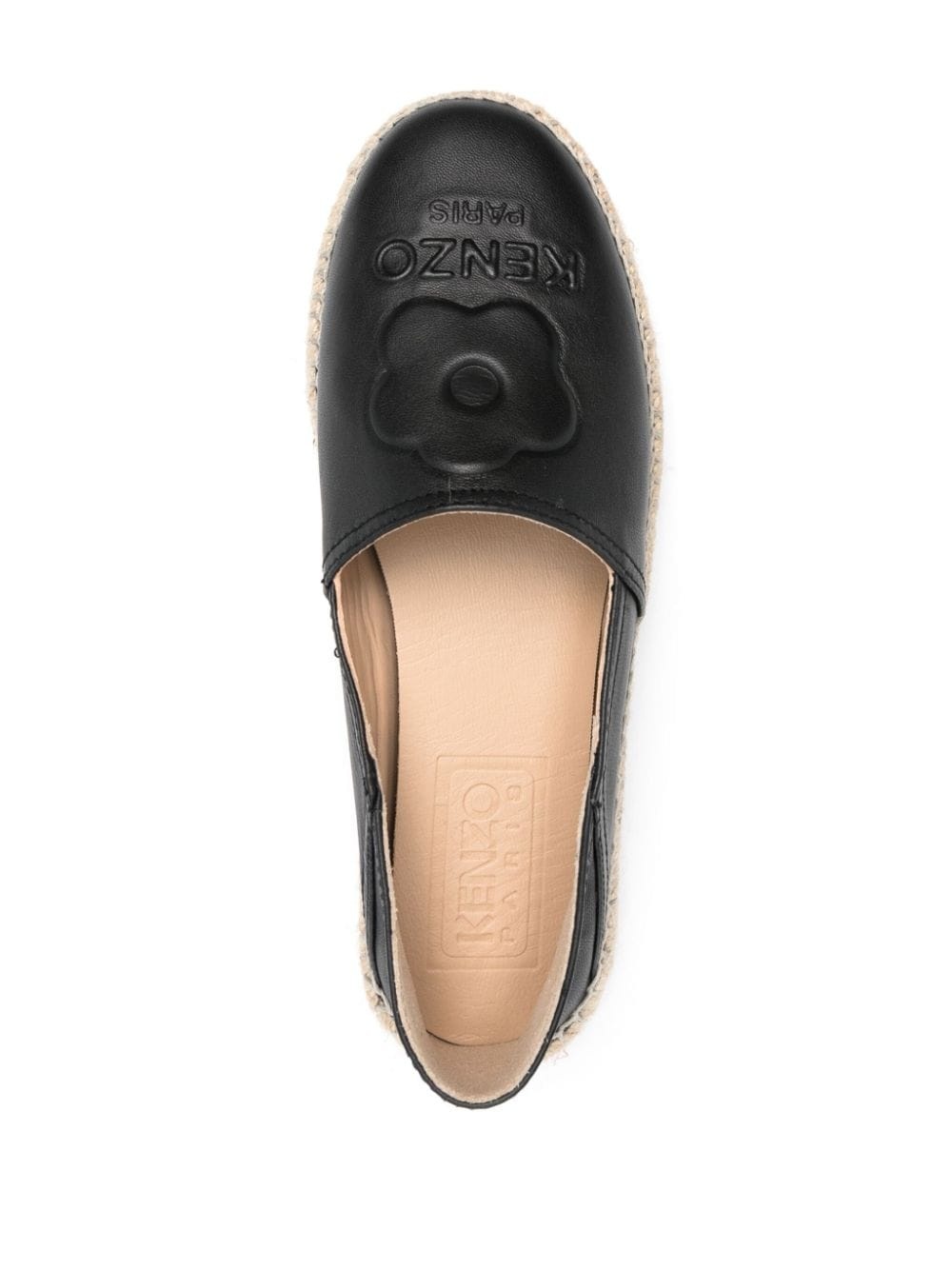 'Boke Flower 2.0' leather espadrilles - 4