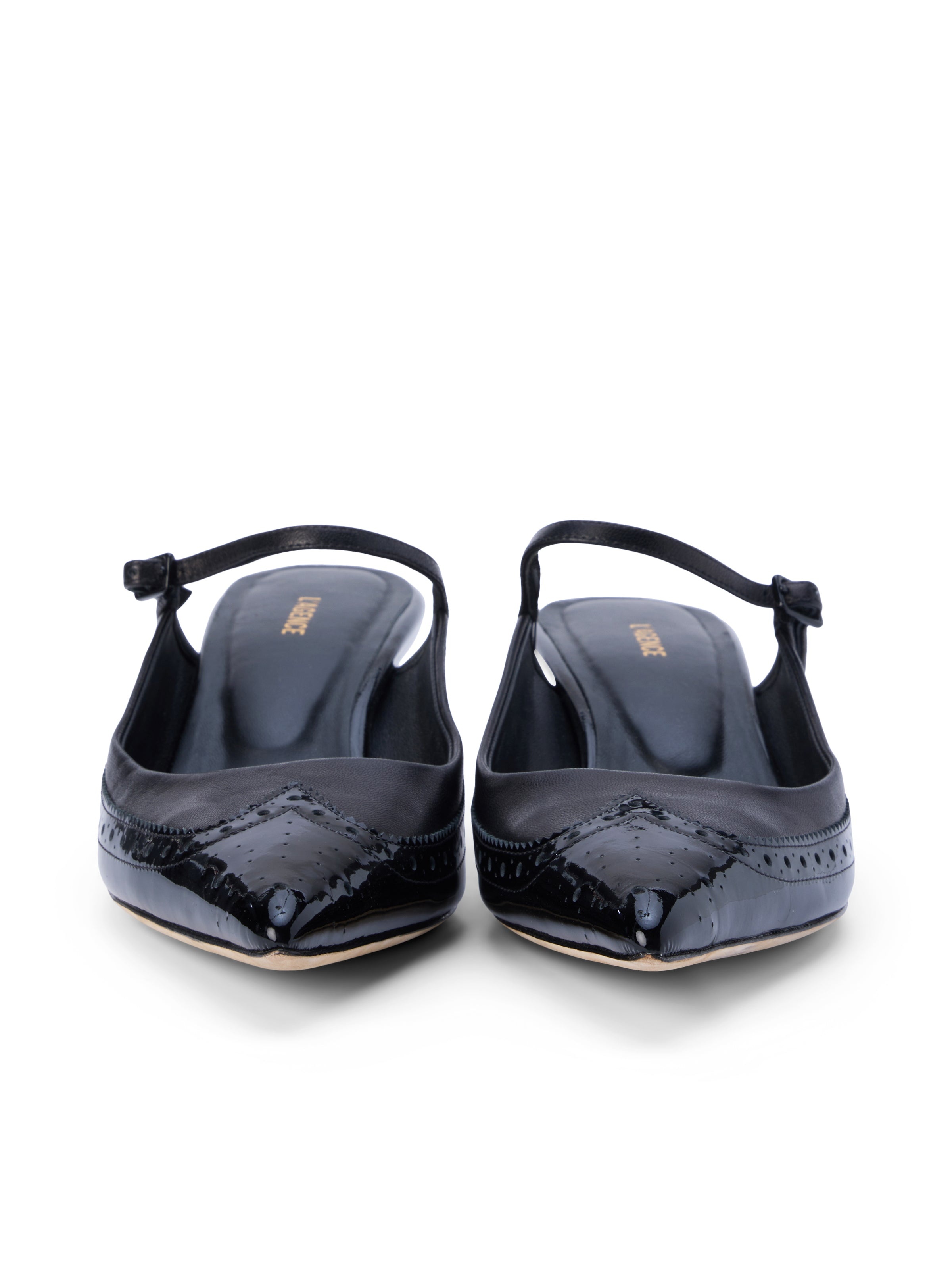 Elle Patent Leather Mule - 5
