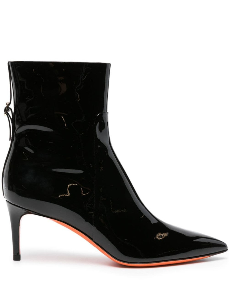 65mm patent leather ankle boots 1