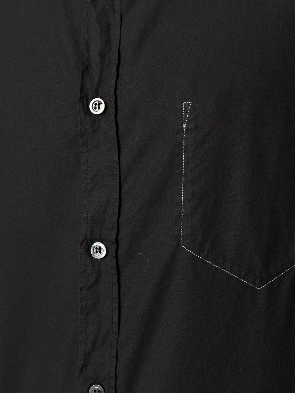 faux pocket-detail shirt - 5