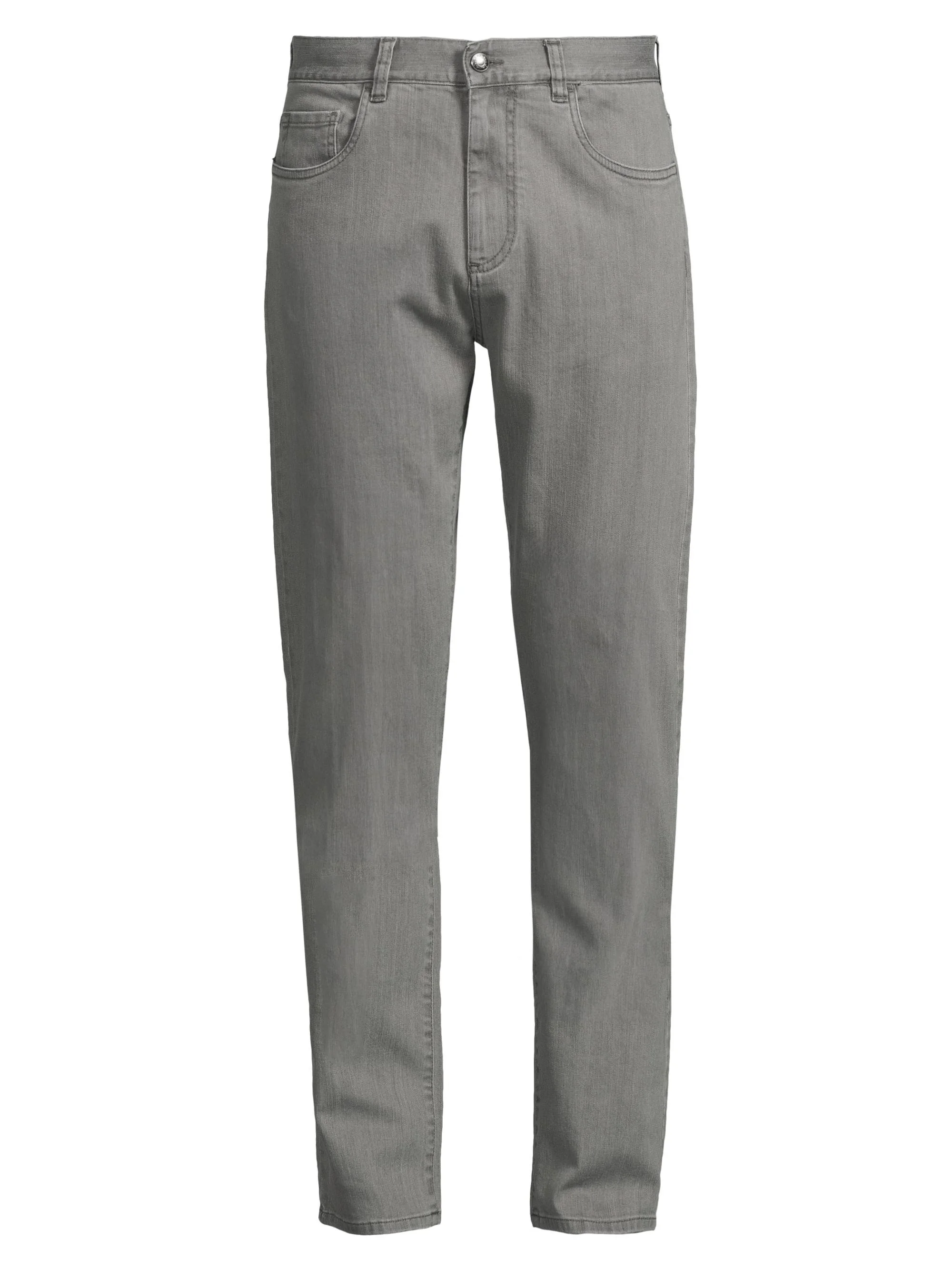 Men's Comfort Slim-Straight Jeans - Light Grey - 1