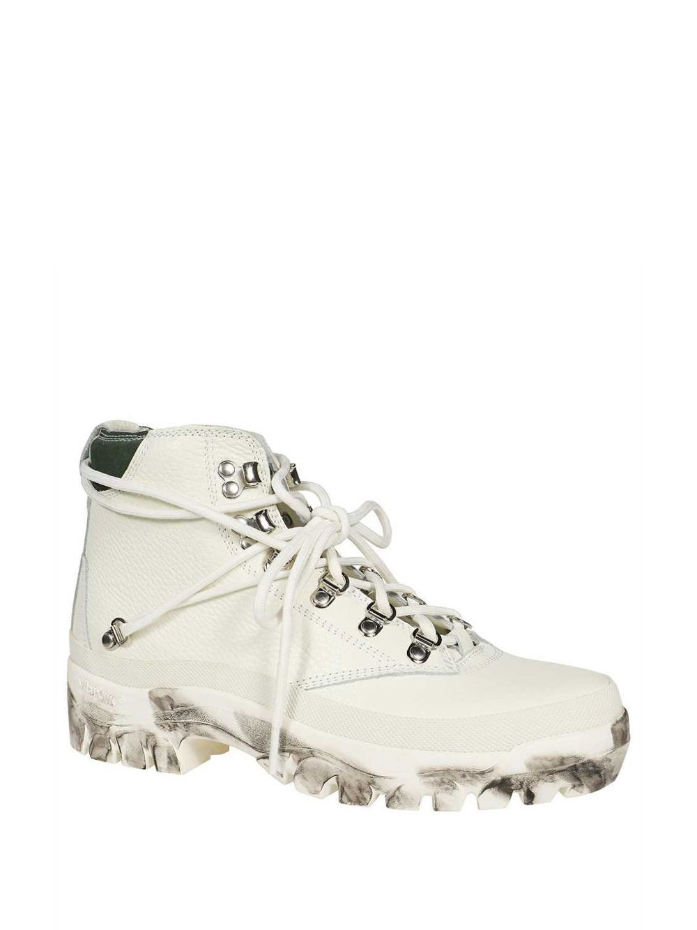 leather lace-up boots - 2