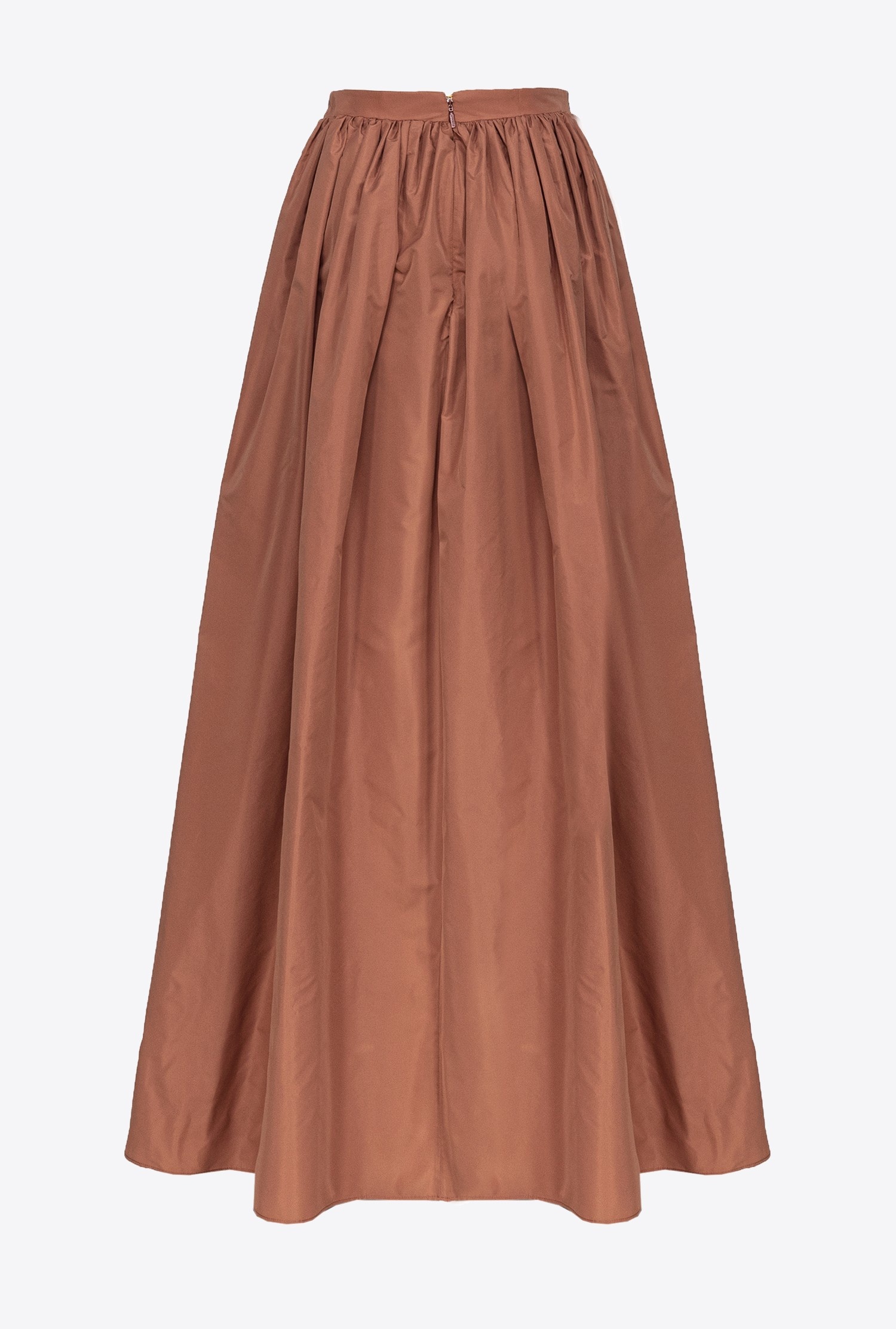 TAFFETA MAXI SKIRT WITH SLIT - 6