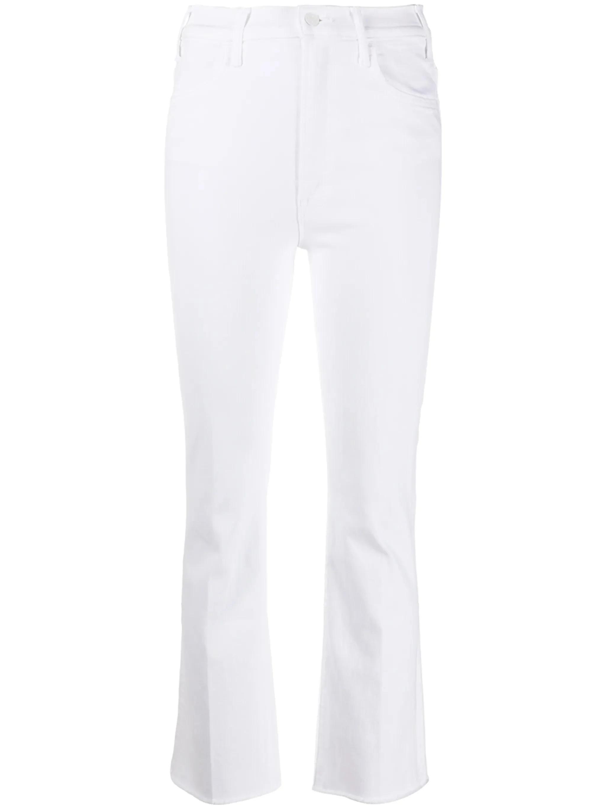 Mother The Hustler Frayed Jeans - 1