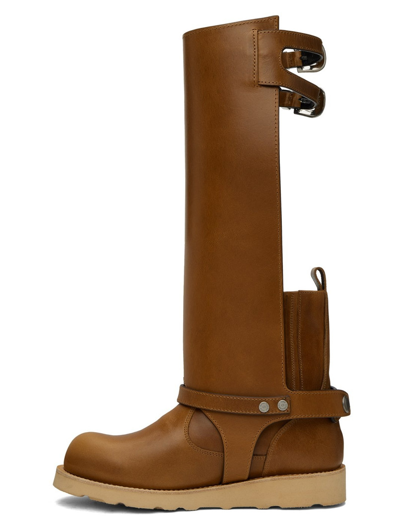 Brown Heather Boots 3