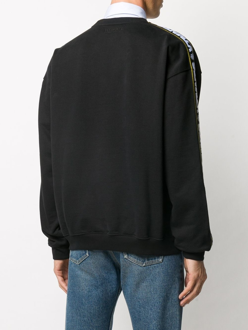 logo sleeve sweatshirt 5
