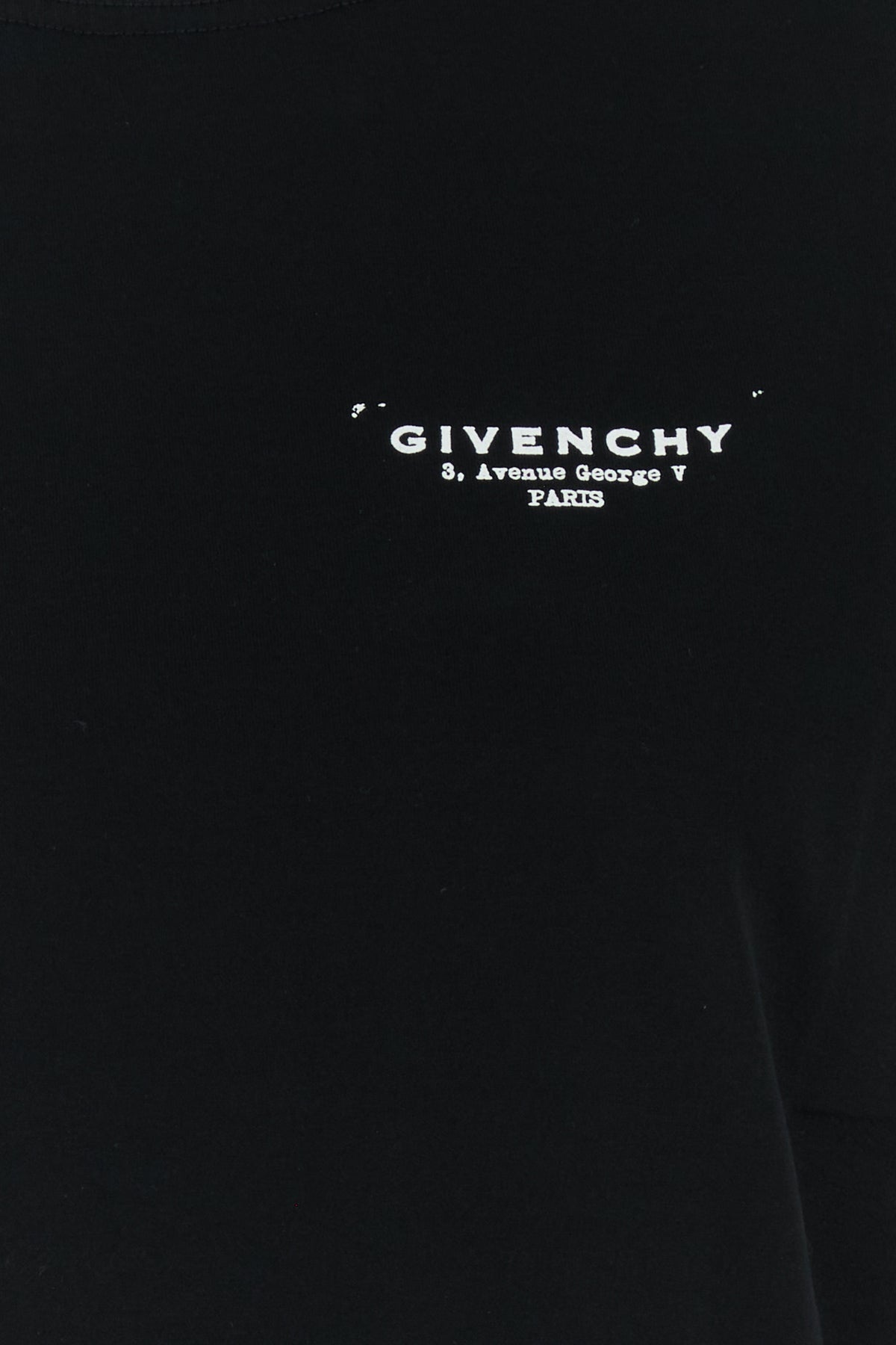 Black cotton t-shirt - 3
