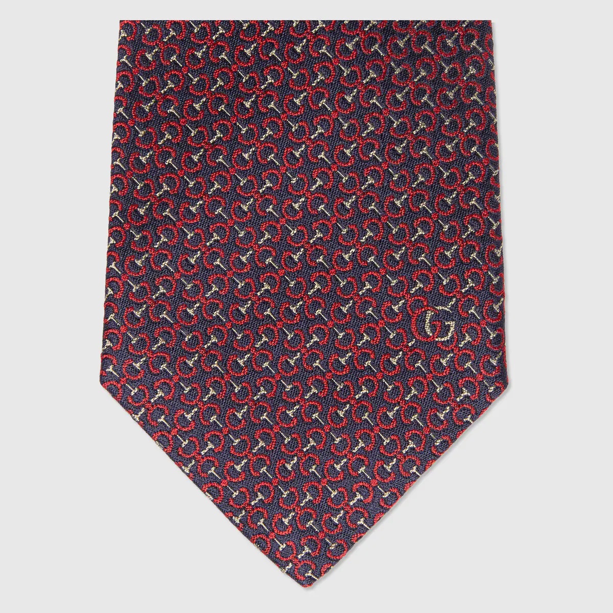 Horsebit silk tie - 3