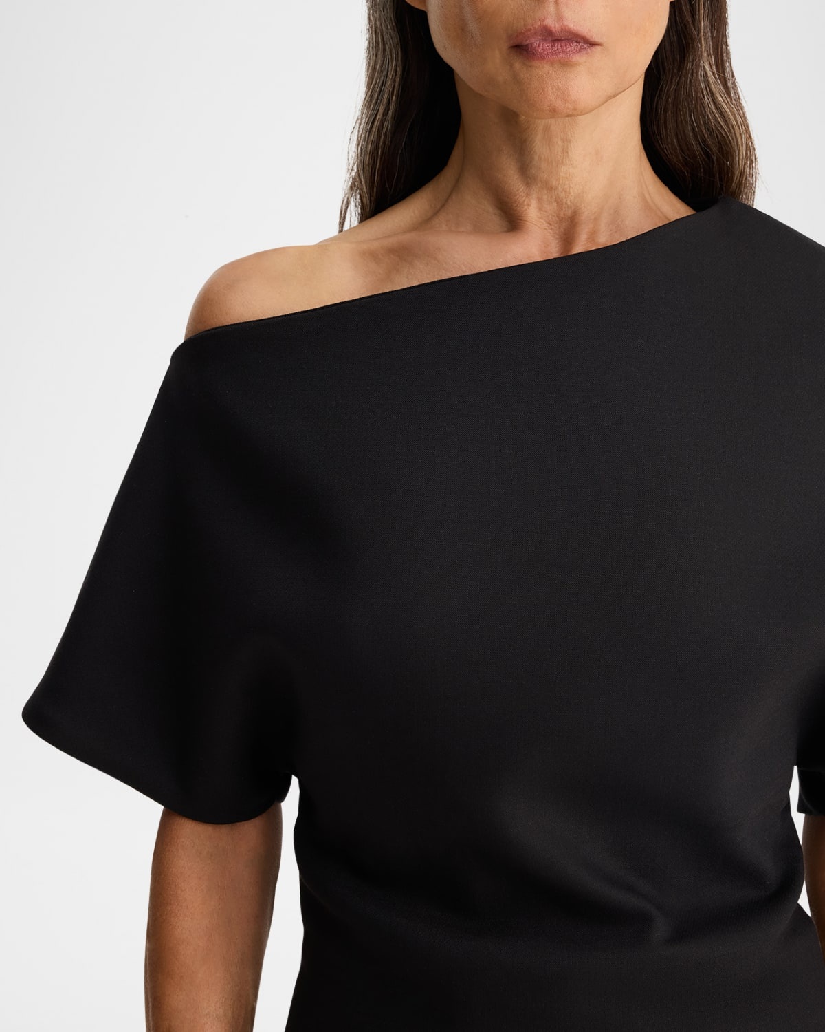 Asymmetric Short-Sleeve Top - 5