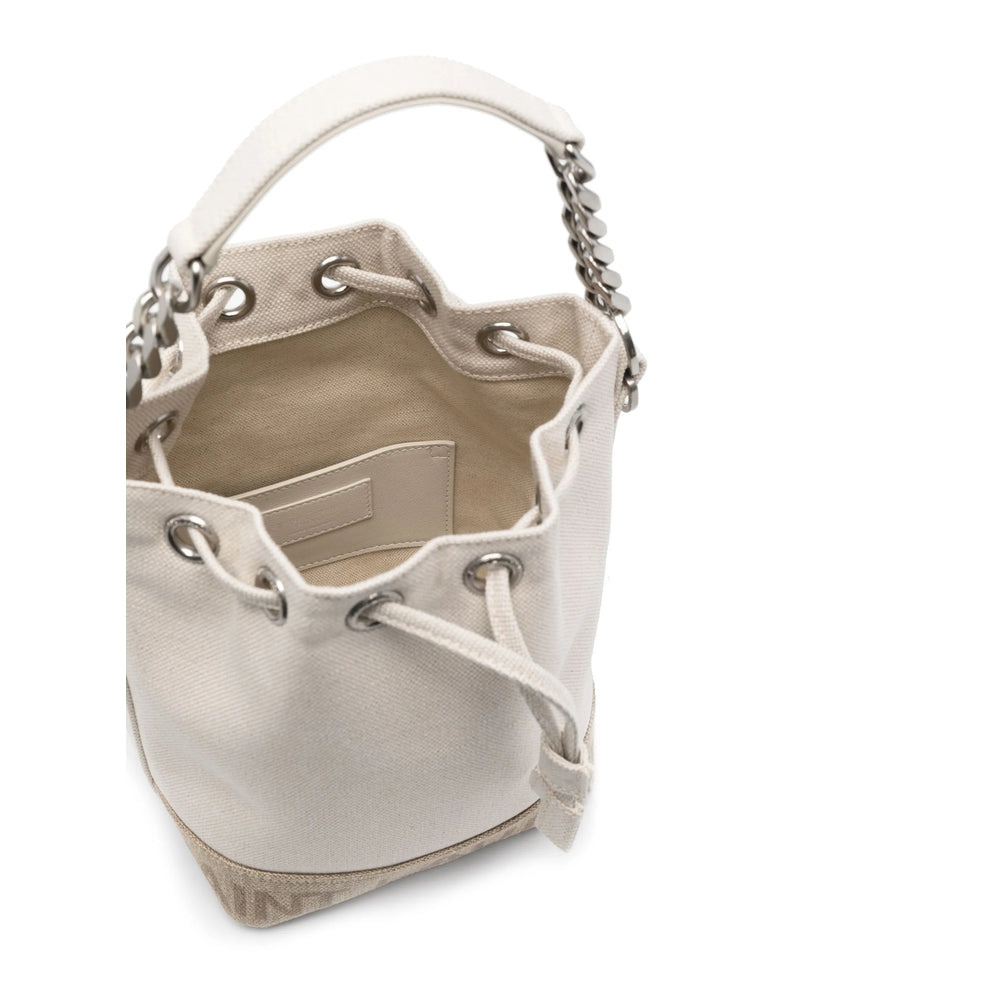 Saint Laurent Neutrals Bucket Bags Women - 3