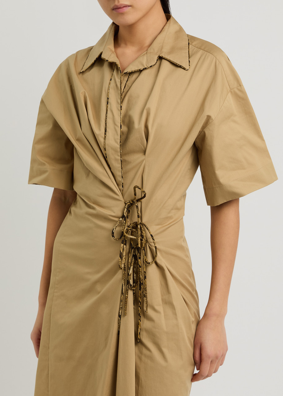 Dries Van Noten Delicky Cotton-poplin Midi Dress - 5