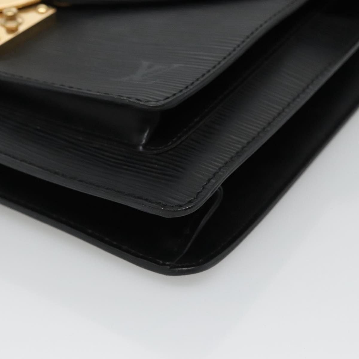 LOUIS VUITTON Epi Monceau 28 Hand Bag Black M52122 - 9