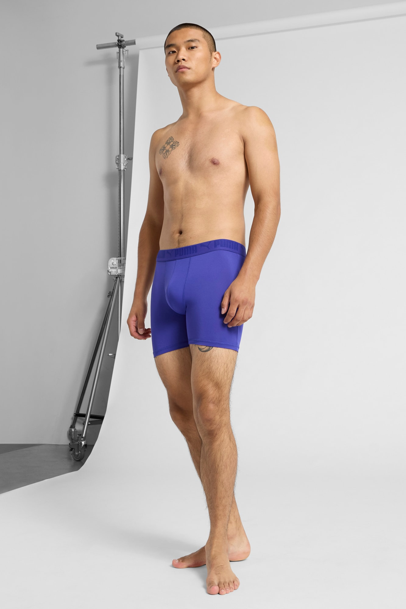 Men's Athletic Fit Boxer Briefs (3 Pack) - 4