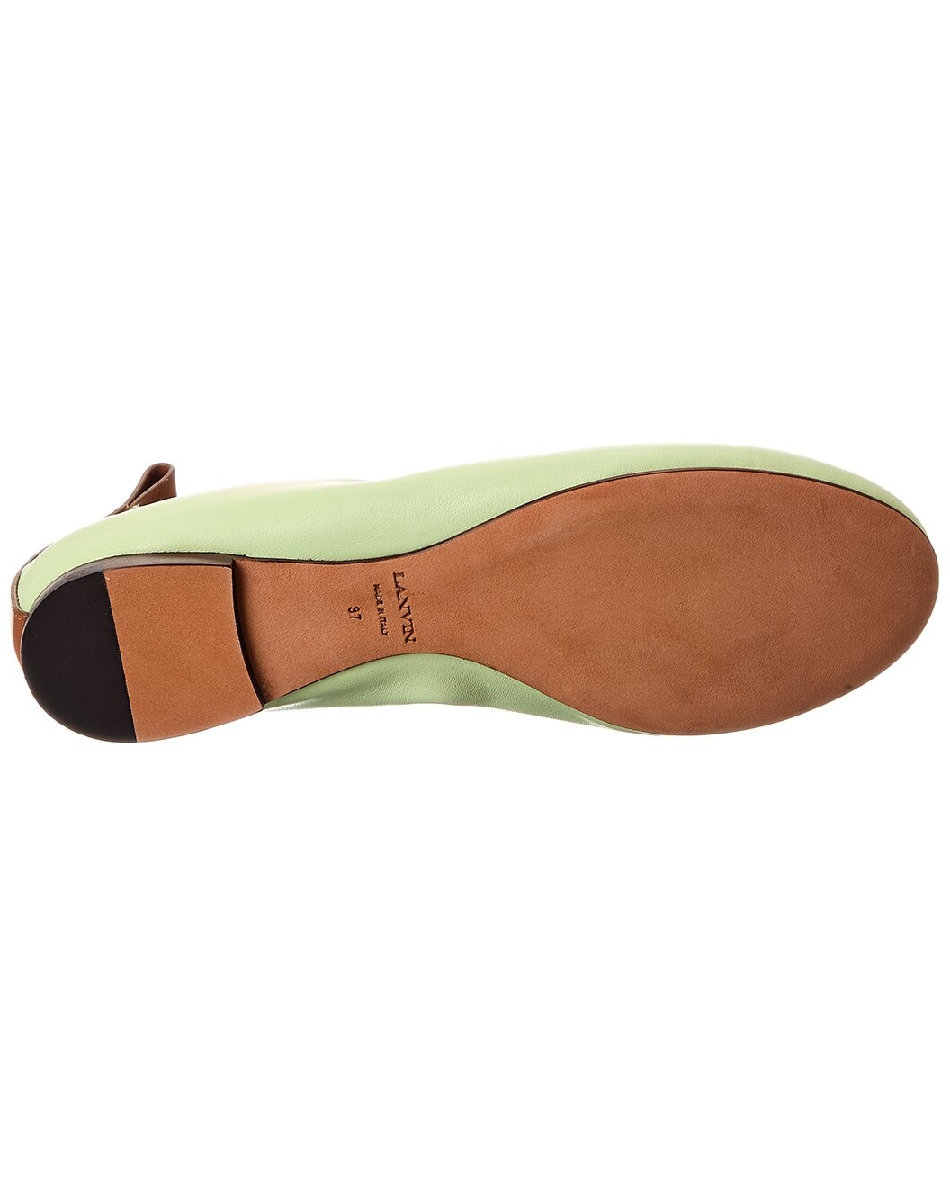 LANVIN Leather Ballerina Flat - 4