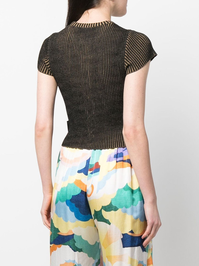cut out-detail ribbed knitted top 4