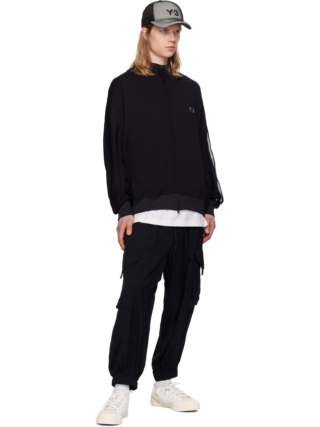 Black 3 Stripes Jacket - 4