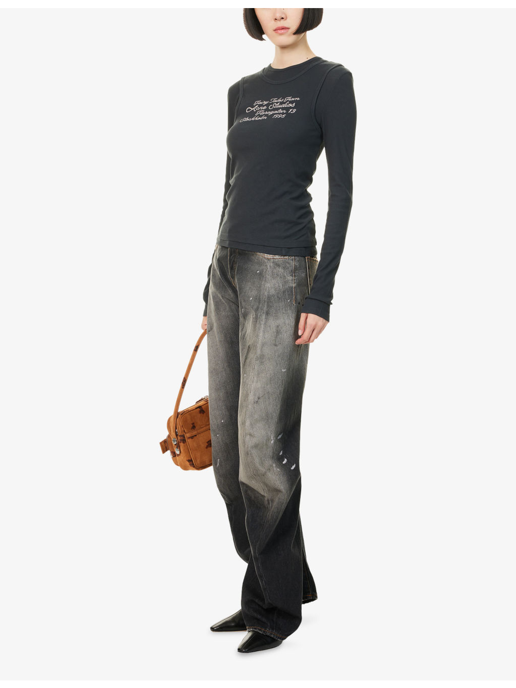 Layered Slim-Fit Stretch-Cotton T-Shirt - 2