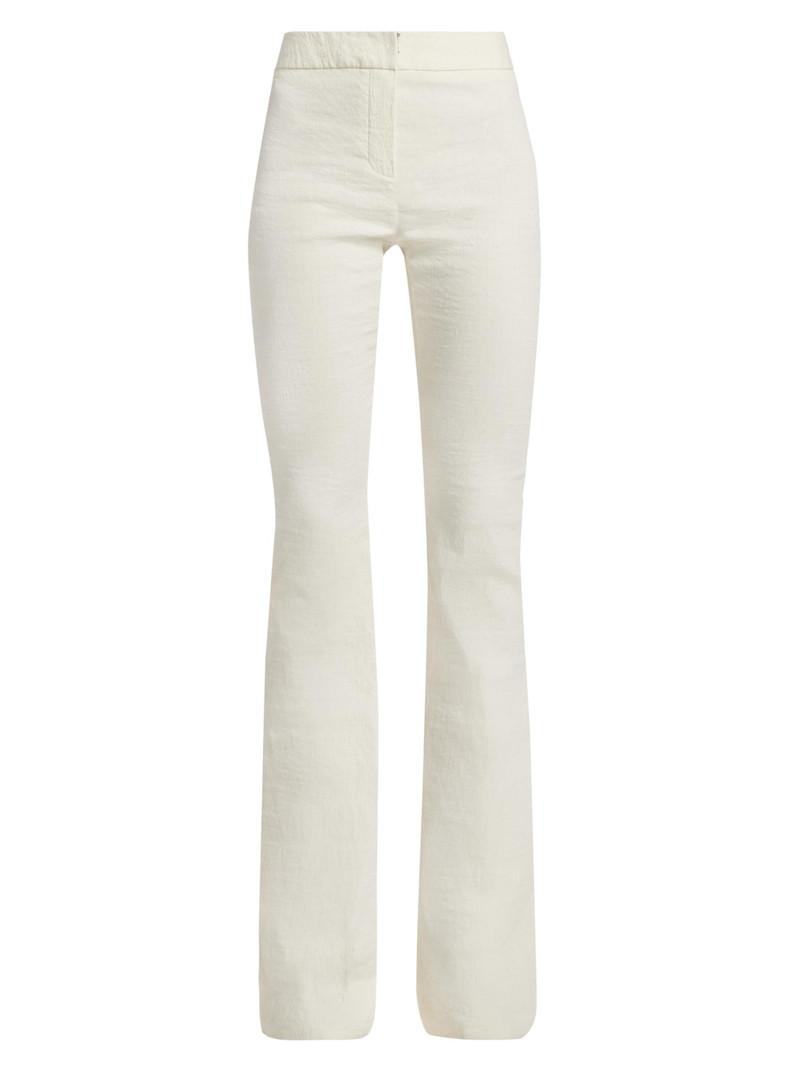 Women's The Fae Mid-Rise Flared Pants - Grey 1