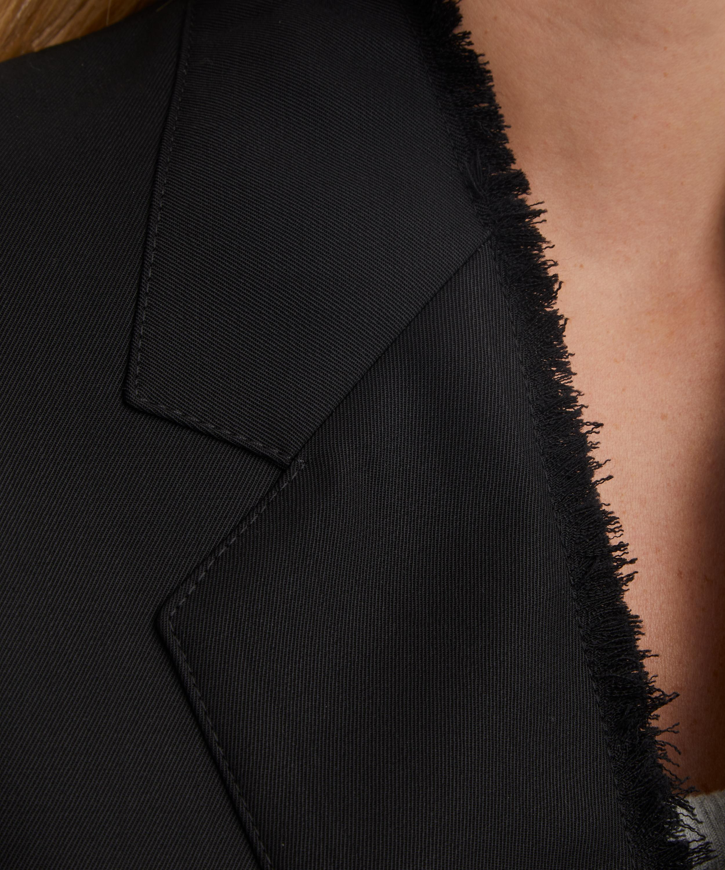 Raw Lapel Jacket - 5