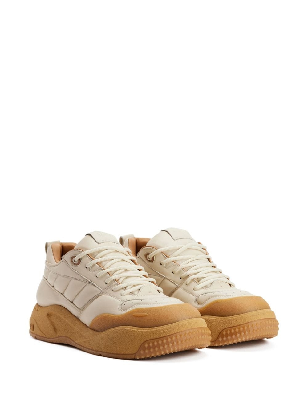 Ami 1509 panelled sneakers - 2