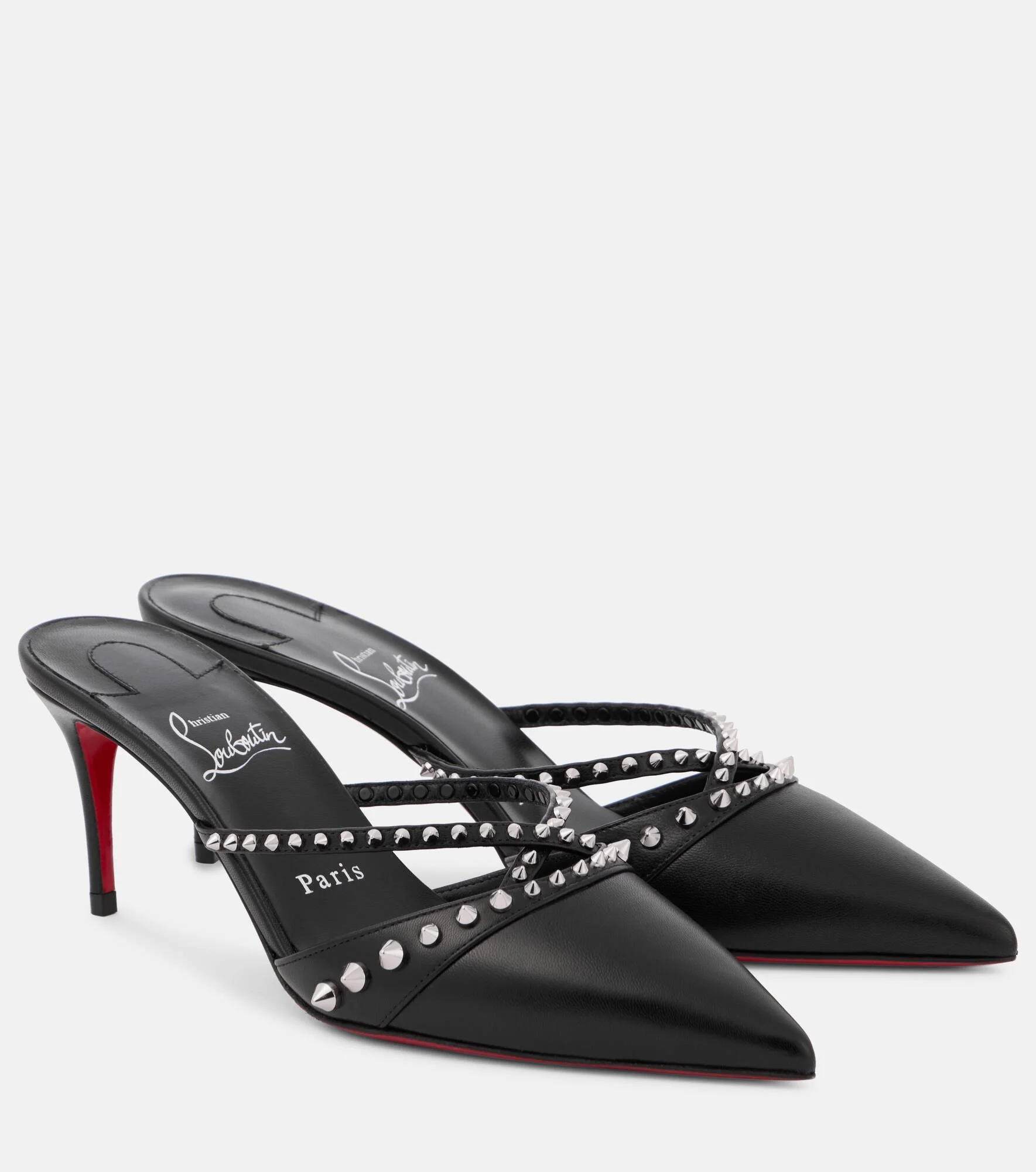 Tatoosh 70 studded leather mules - 1