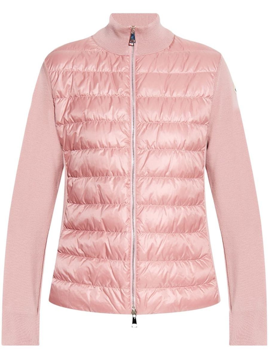 Moncler Sweaters Pink - 1