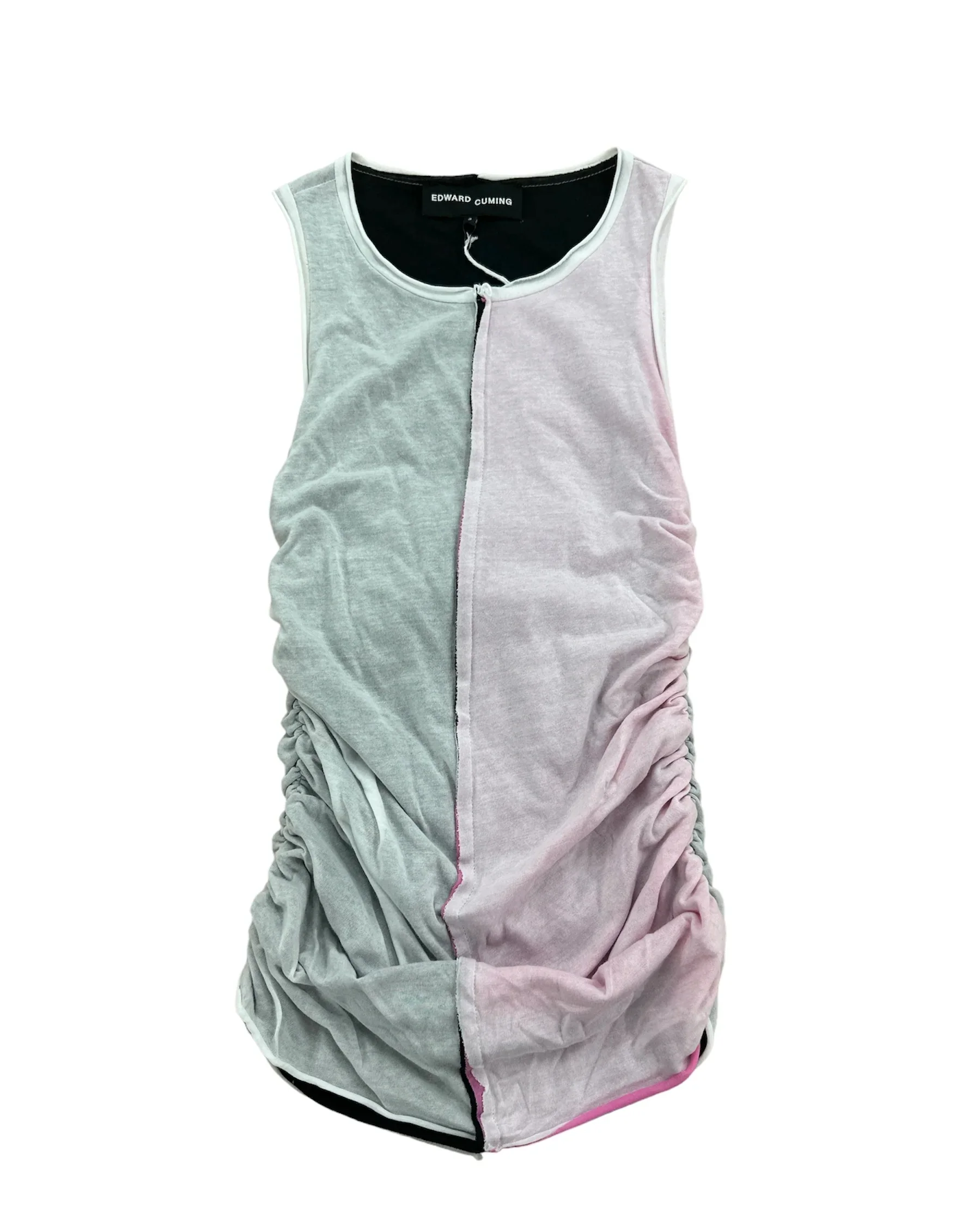 Edward Cuming Double Jersey Gathered Tank - 1