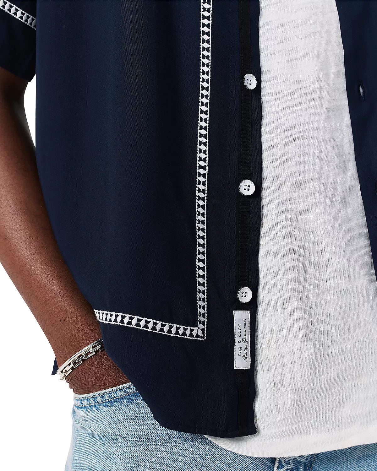 Dalton Embroidered Shirt - 7