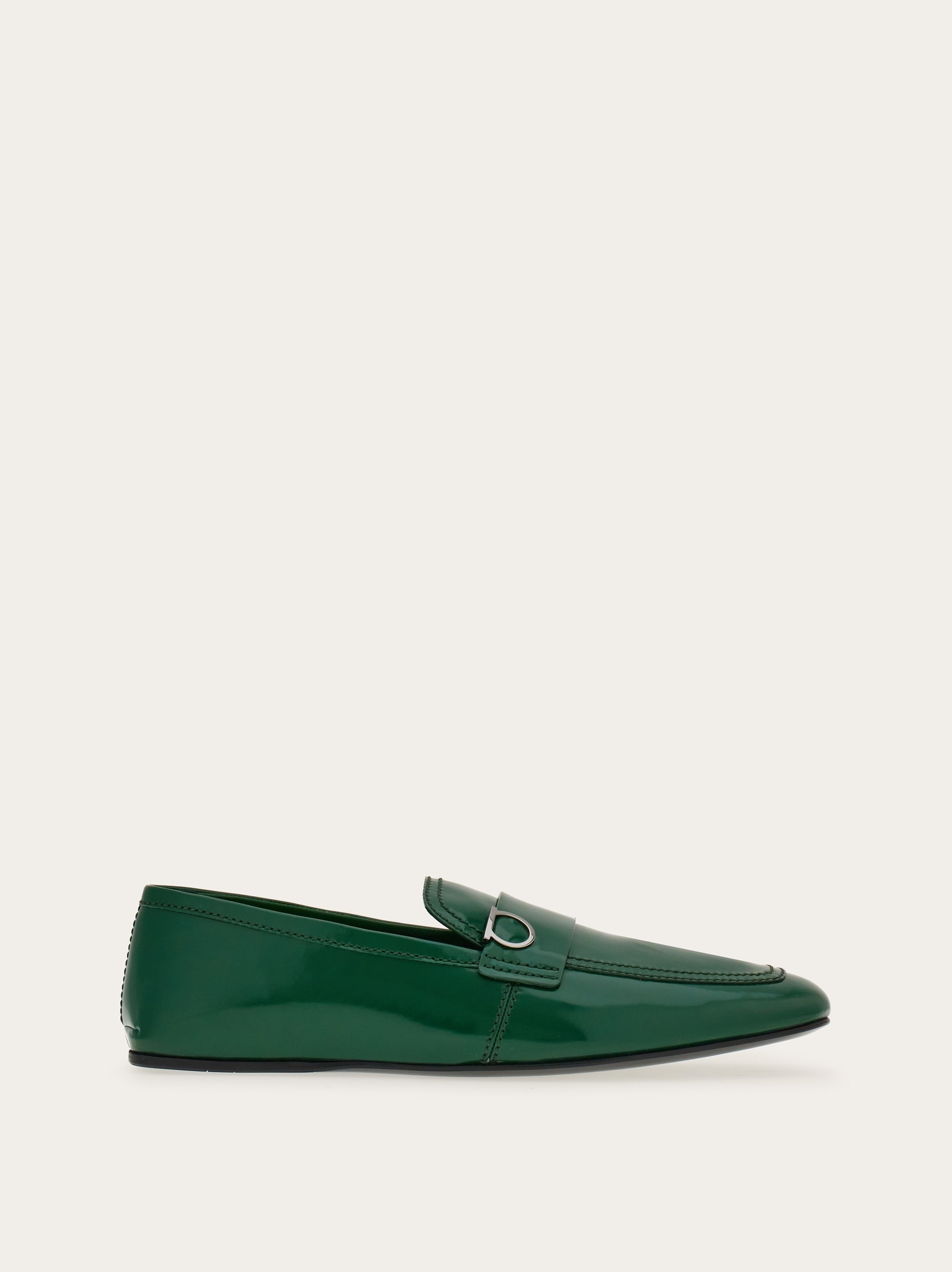 FERRAGAMO Loafer with Gancini ornament | REVERSIBLE