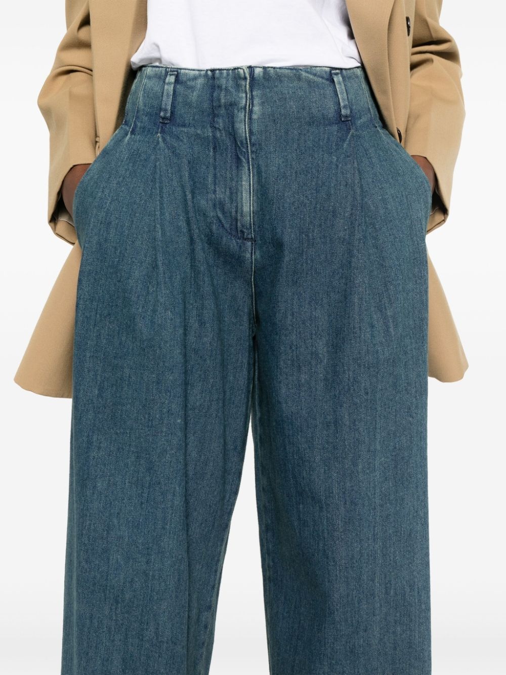 Flavia high-waisted straight-leg jeans - 5