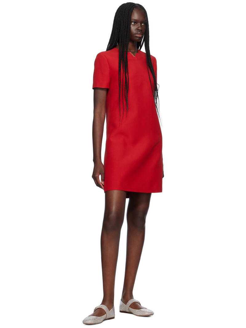 Valentino Silver & Pink VLogo Locker Mary-Jane Ballerina Flats outlook