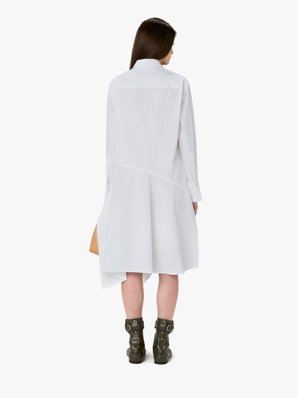 DECONSTRUCTED DRAPE SHIRT DRESS - 3