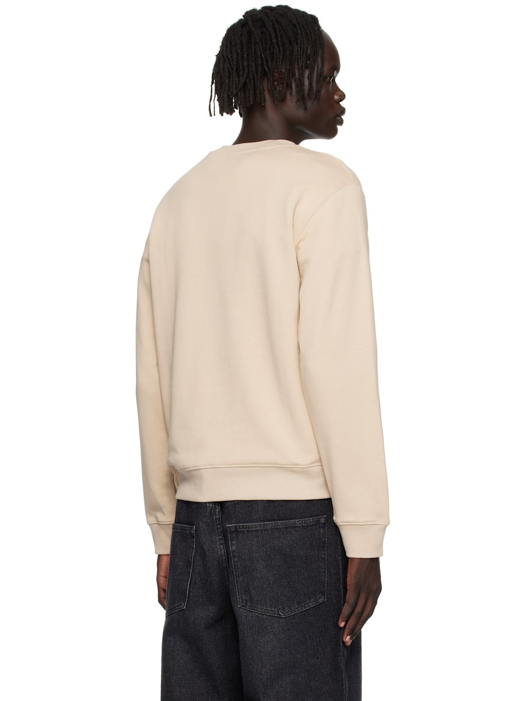 Beige Standard 'A.P.C.' Brodé Sweatshirt - 3