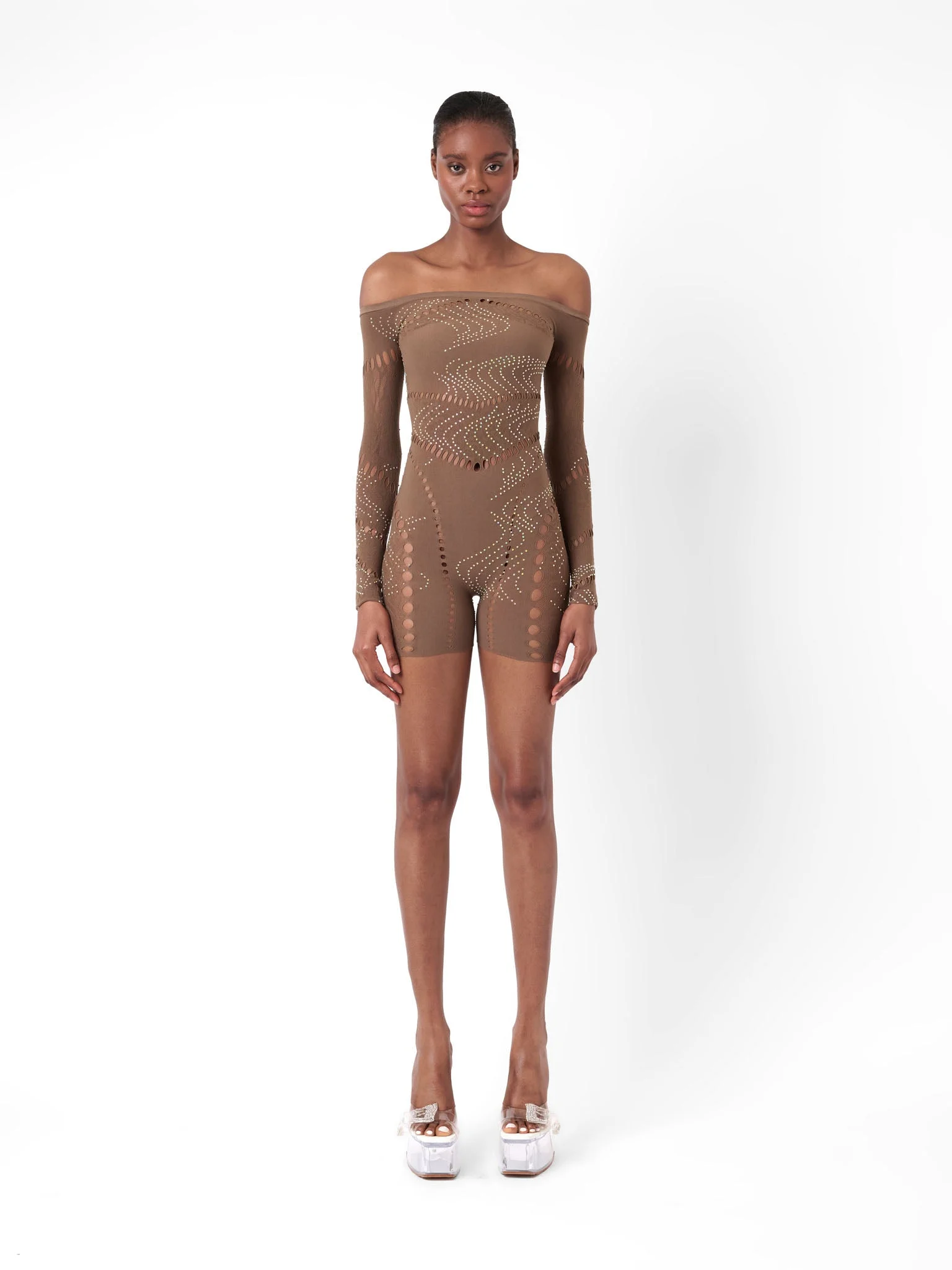 SONYA JUMPSUIT KAHLUA - 1