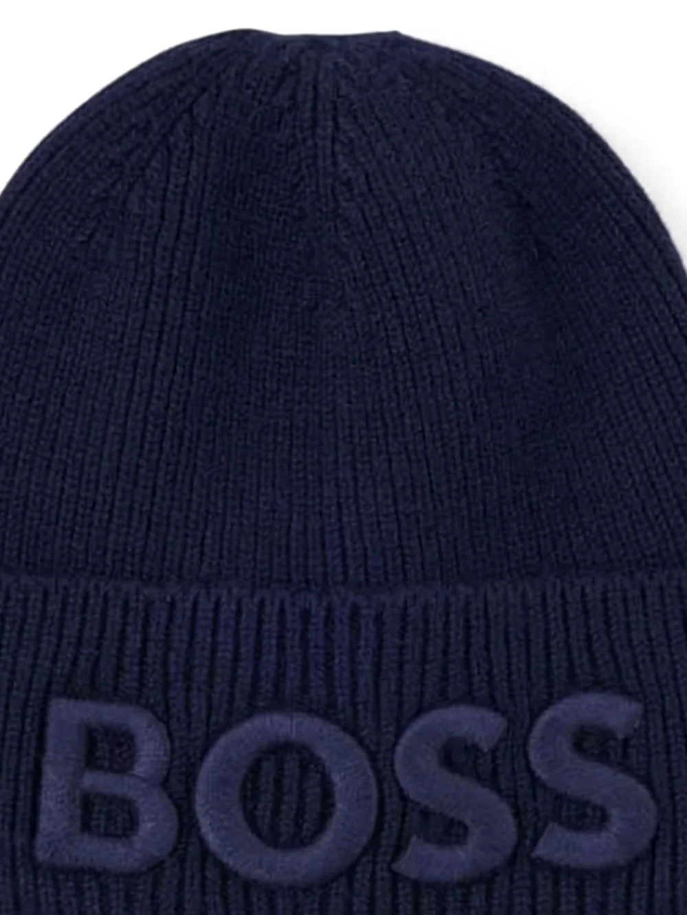 logo-embroidered beanie - 1