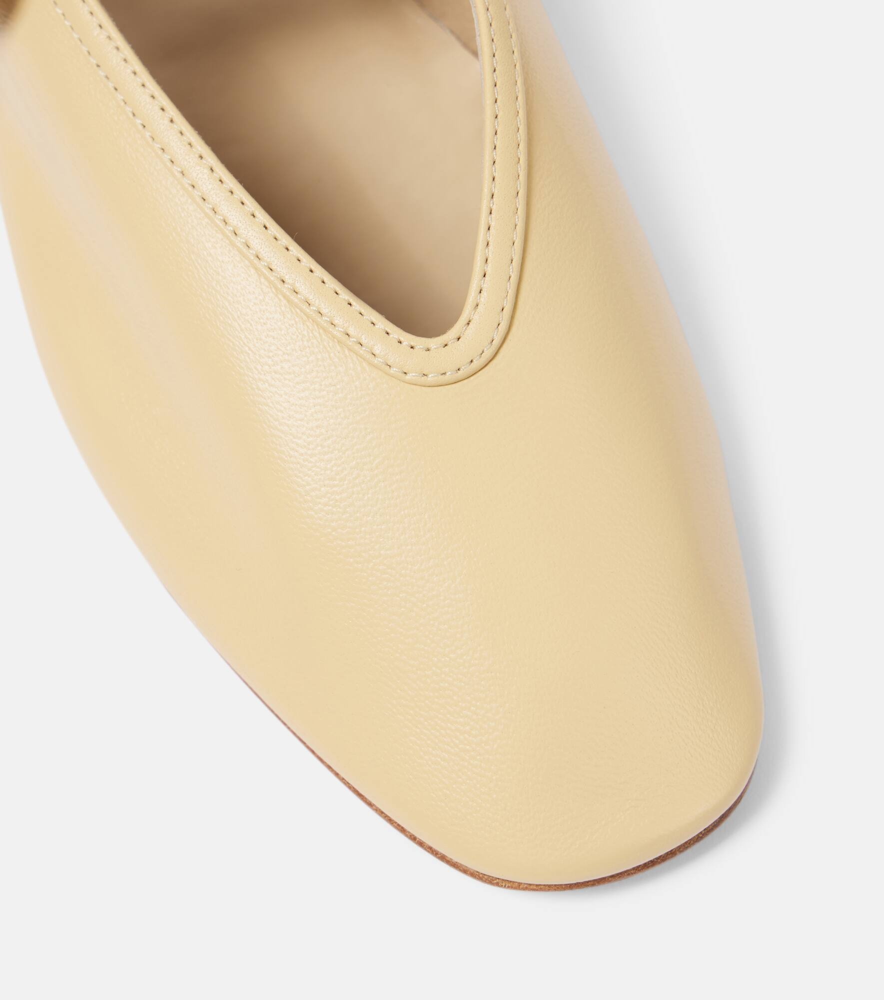 Stella leather ballet flats - 5