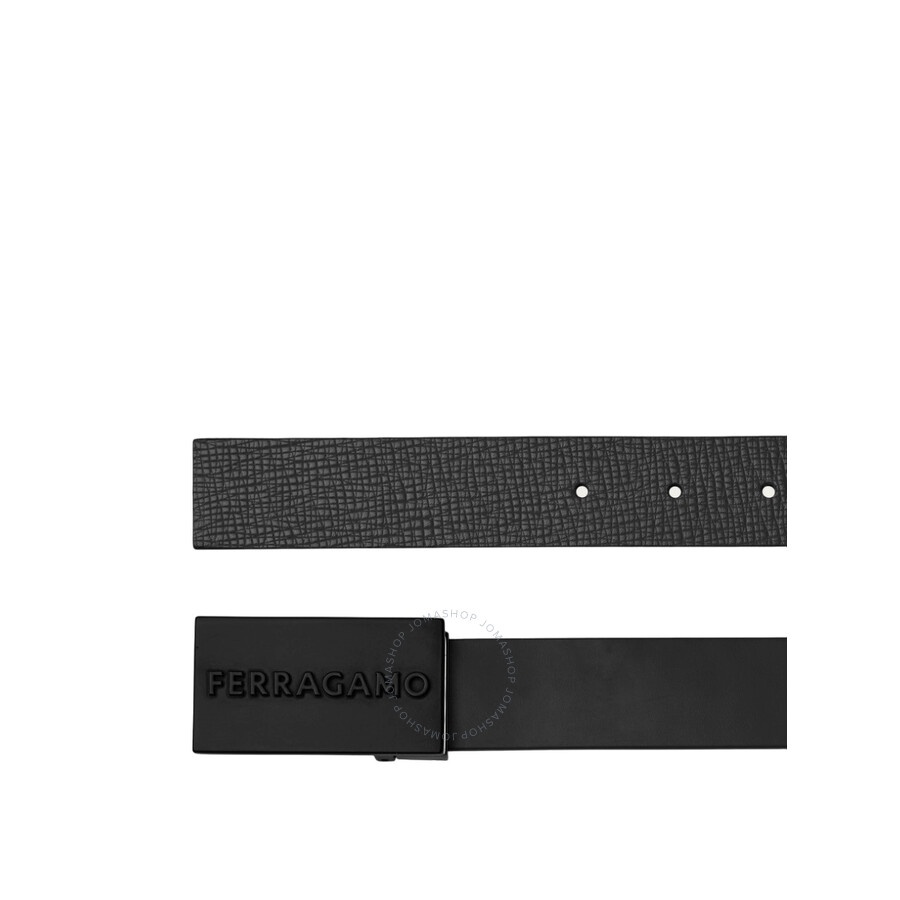 Ferragamo Logo Engraved Reversible and Adjustable Belt - 2